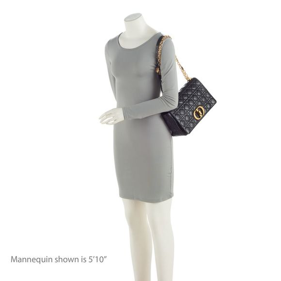 Dior Cannage Calfskin Caro Large Shoulder Bag - Picture 5 of 15